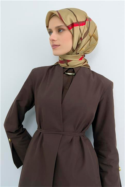 Armine  Saf İpek Twill Eşarp 9517D 52