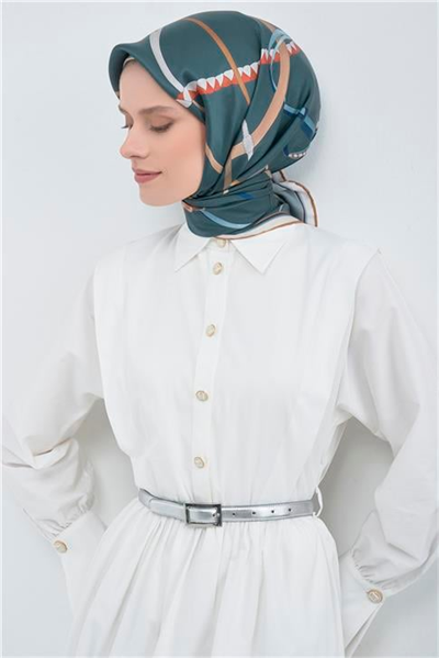 Armine  Saf İpek Twill Eşarp 9517D 81