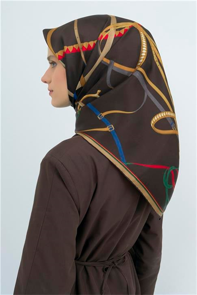 Armine Yeni Sezon 2026 Saf İpek Twill Eşarp 9517D 84