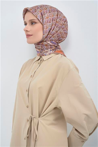 Armine  Saf İpek Twill Eşarp 9518D 34