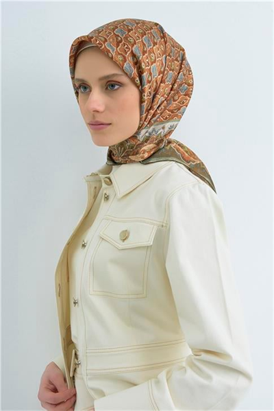 Armine  Saf İpek Twill Eşarp 9518D 51