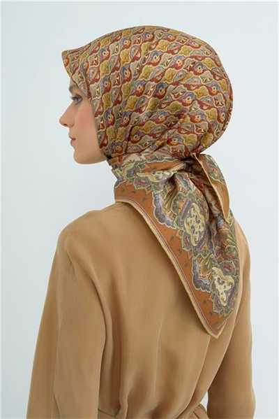Armine  Saf İpek Twill Eşarp 9518D 52