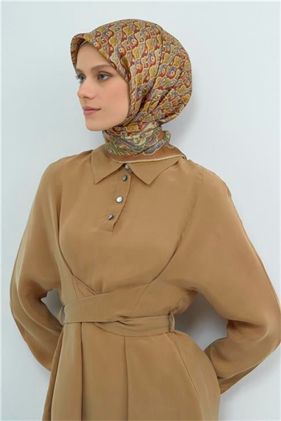 Armine  Saf İpek Twill Eşarp 9518D 52