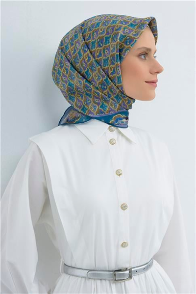Armine Yeni Sezon 2026 Saf İpek Twill Eşarp 9518D 80