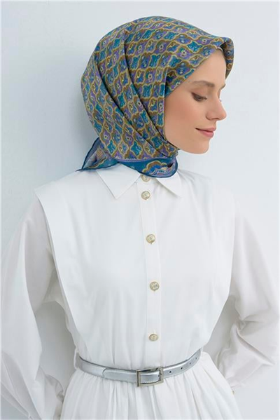 Armine Yeni Sezon 2026 Saf İpek Twill Eşarp 9518D 80