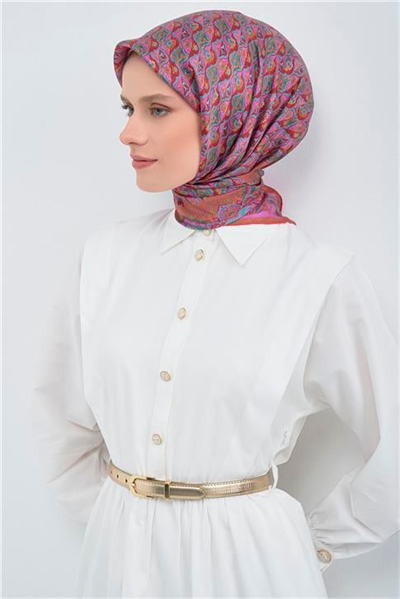 Armine  Saf İpek Twill Eşarp 9518D 81