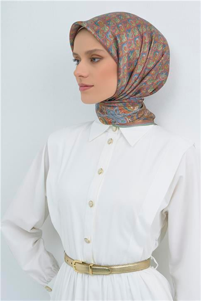Armine Yeni Sezon 2026 Saf İpek Twill Eşarp 9518D 83