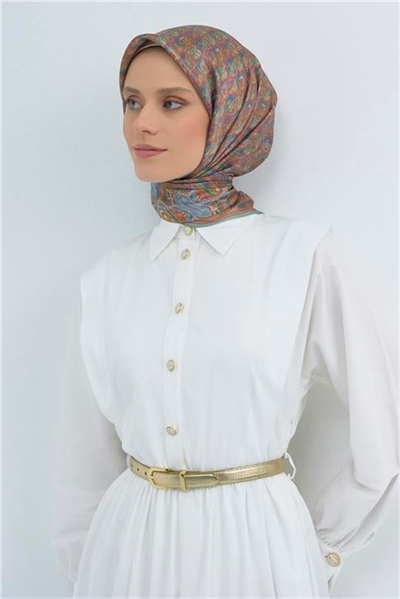 Armine Yeni Sezon 2026 Saf İpek Twill Eşarp 9518D 83