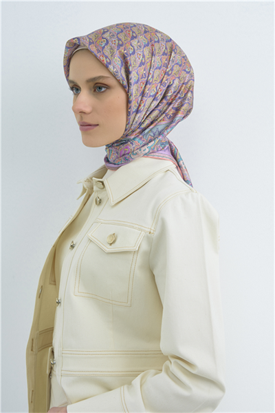 Armine  Saf İpek Twill Eşarp 9518D 84