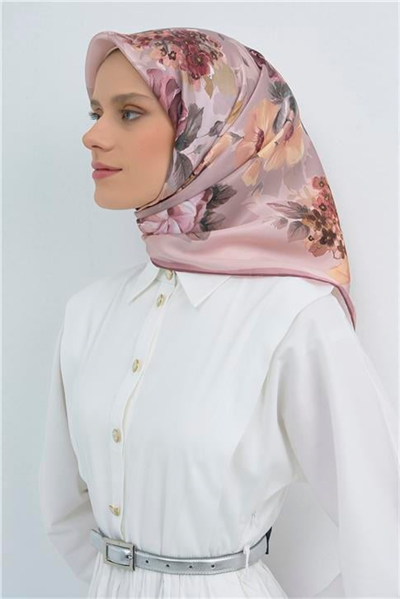 Armine  Saf İpek Twill Eşarp 9520D 02