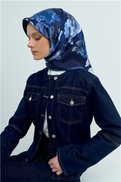 Armine  Saf İpek Twill Eşarp 9520D 05