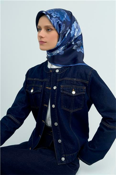 Armine  Saf İpek Twill Eşarp 9520D 05