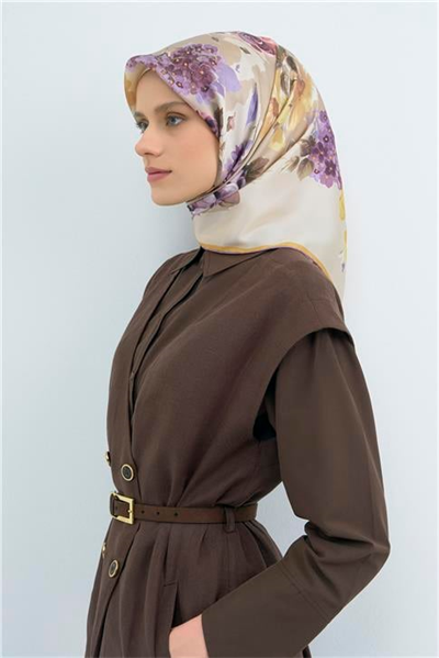 Armine  Saf İpek Twill Eşarp 9520D 32