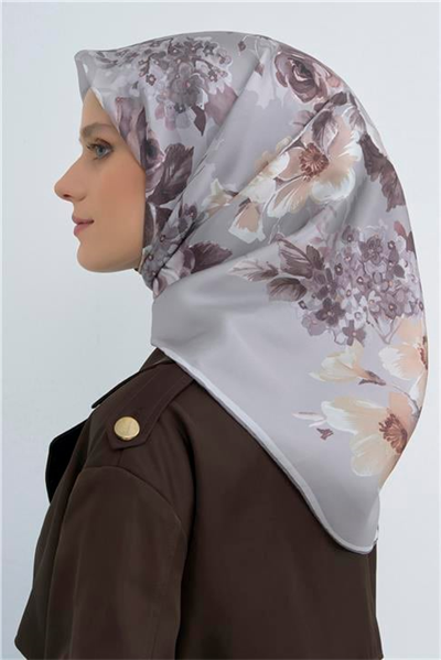 Armine  Saf İpek Twill Eşarp 9520D 38