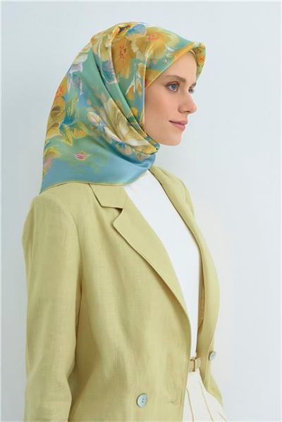 Armine  Saf İpek Twill Eşarp 9520D 53