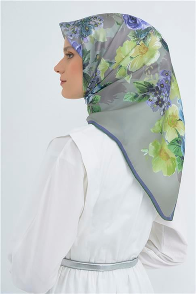 Armine  Saf İpek Twill Eşarp 9520D 83