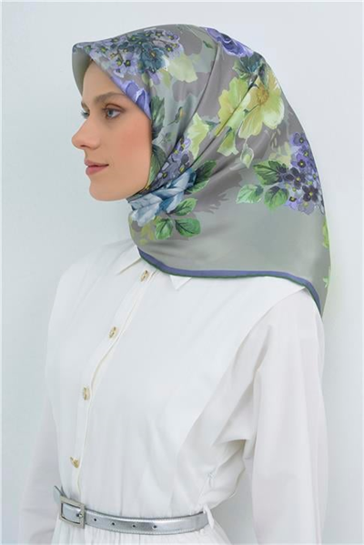 Armine  Saf İpek Twill Eşarp 9520D 83