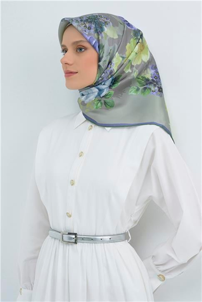 Armine  Saf İpek Twill Eşarp 9520D 83