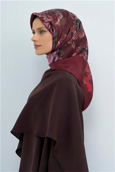 Armine  Saf İpek Twill Eşarp 9520D 85