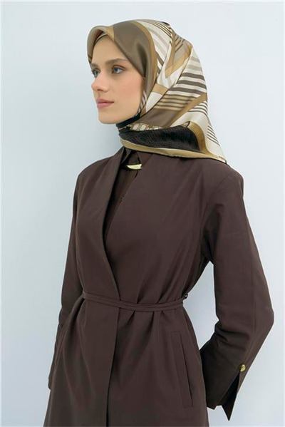 Armine  Saf İpek Twill Eşarp 9521D 04