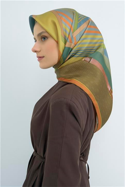 Armine  Saf İpek Twill Eşarp 9521D 52