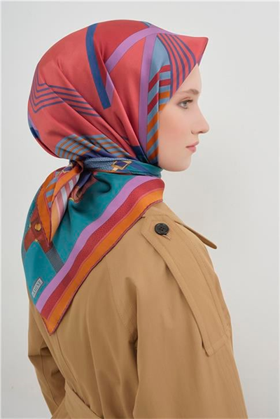Armine  Saf İpek Twill Eşarp 9521D 54