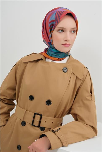 Armine  Saf İpek Twill Eşarp 9521D 54