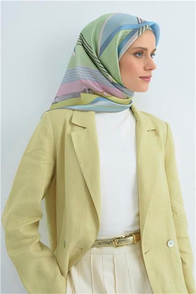 Armine  Saf İpek Twill Eşarp 9521D 83