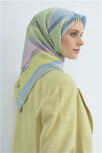 Armine  Saf İpek Twill Eşarp 9521D 83