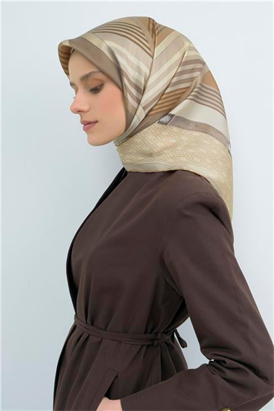 Armine  Saf İpek Twill Eşarp 9521D 85