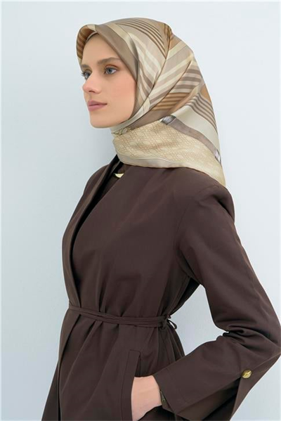 Armine  Saf İpek Twill Eşarp 9521D 85