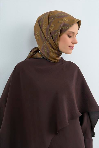 Armine  Saf İpek Twill Eşarp 9522D 07