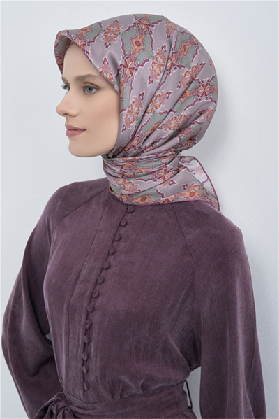Armine  Saf İpek Twill Eşarp 9522D 38