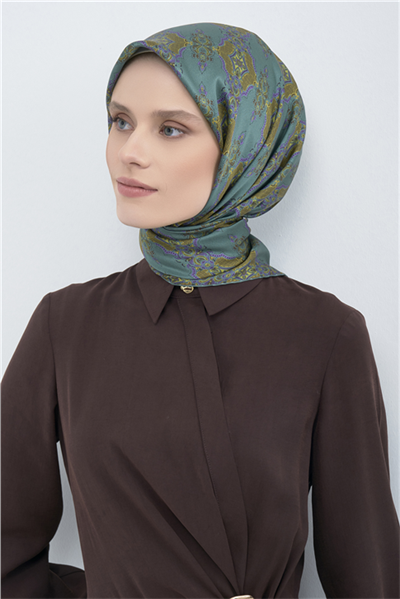 Armine  Saf İpek Twill Eşarp 9522D 80