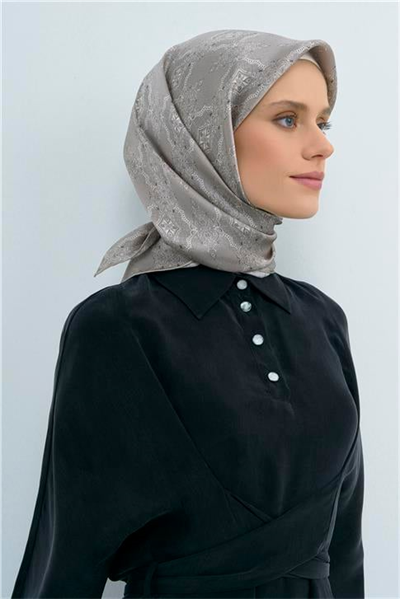 Armine  Saf İpek Twill Eşarp 9522D 82