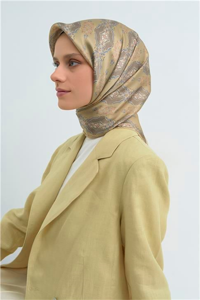 Armine  Saf İpek Twill Eşarp 9522D 83