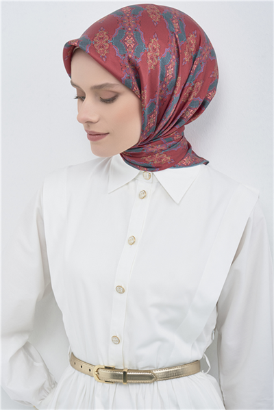 Armine  Saf İpek Twill Eşarp 9522D 85