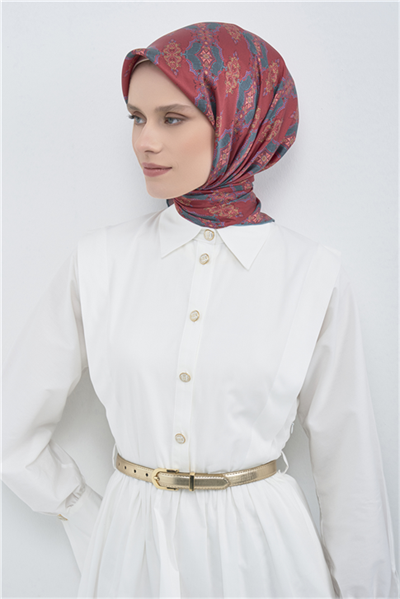 Armine  Saf İpek Twill Eşarp 9522D 85