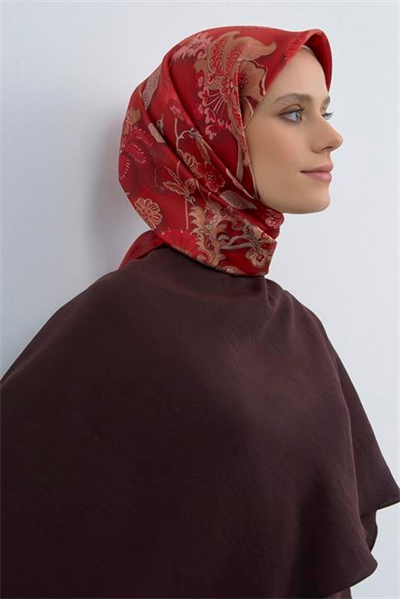 Armine  Saf İpek Twill Eşarp 9523D 03