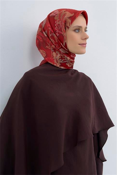 Armine  Saf İpek Twill Eşarp 9523D 03