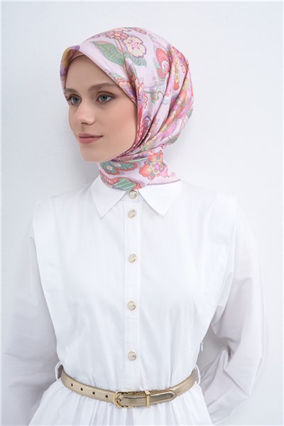 Armine  Saf İpek Twill Eşarp 9523D 06