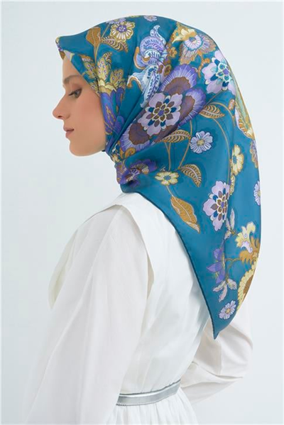 Armine  Saf İpek Twill Eşarp 9523D 50