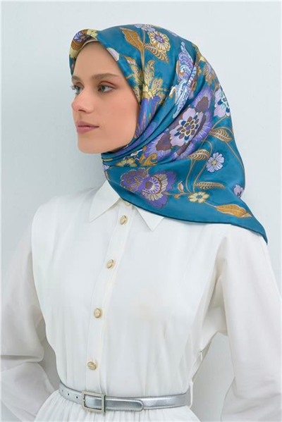 Armine  Saf İpek Twill Eşarp 9523D 50