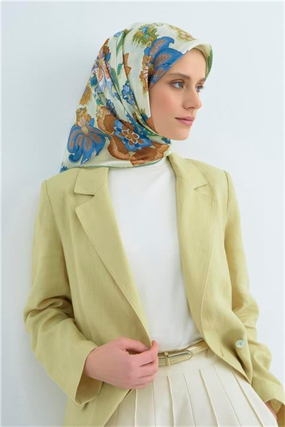 Armine  Saf İpek Twill Eşarp 9523D 52