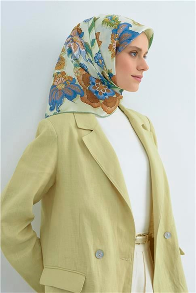 Armine  Saf İpek Twill Eşarp 9523D 52