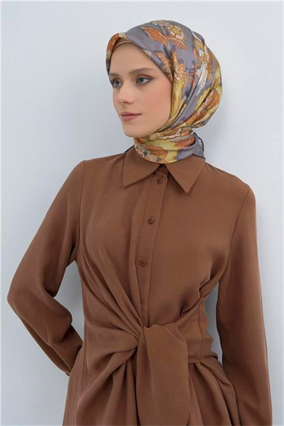 Armine  Saf İpek Twill Eşarp 9523D 53