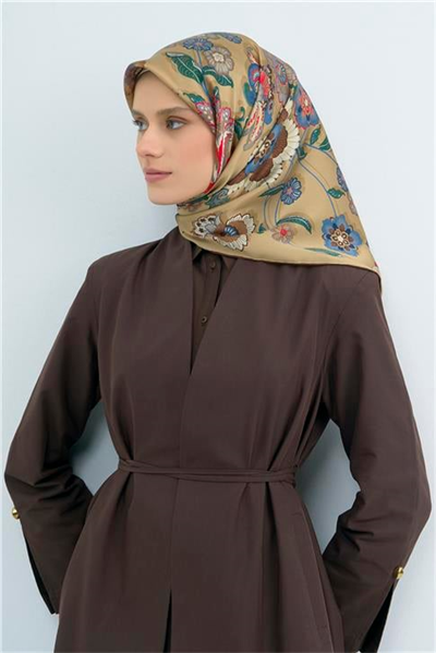 Armine  Saf İpek Twill Eşarp 9523D 55