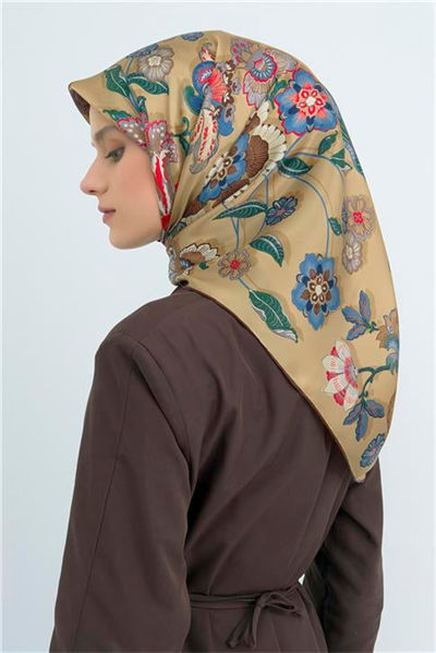 Armine  Saf İpek Twill Eşarp 9523D 55