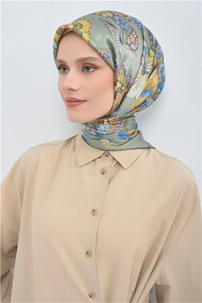 Armine  Saf İpek Twill Eşarp 9523D 83