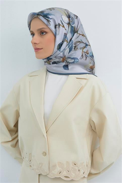 Armine  Saf İpek Twill Eşarp 9524D 01